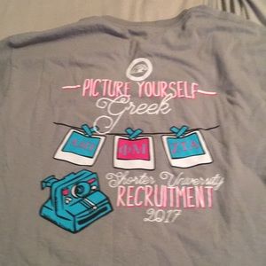 Recruitment T-shirt phi mu zeta??
